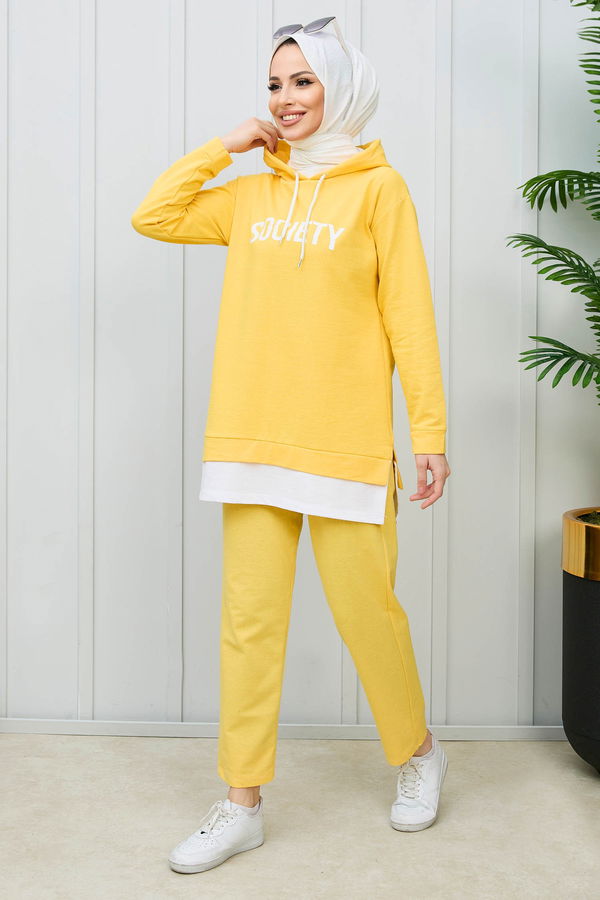 TUNIK PANTOLON Sarı - 3553 Sarı