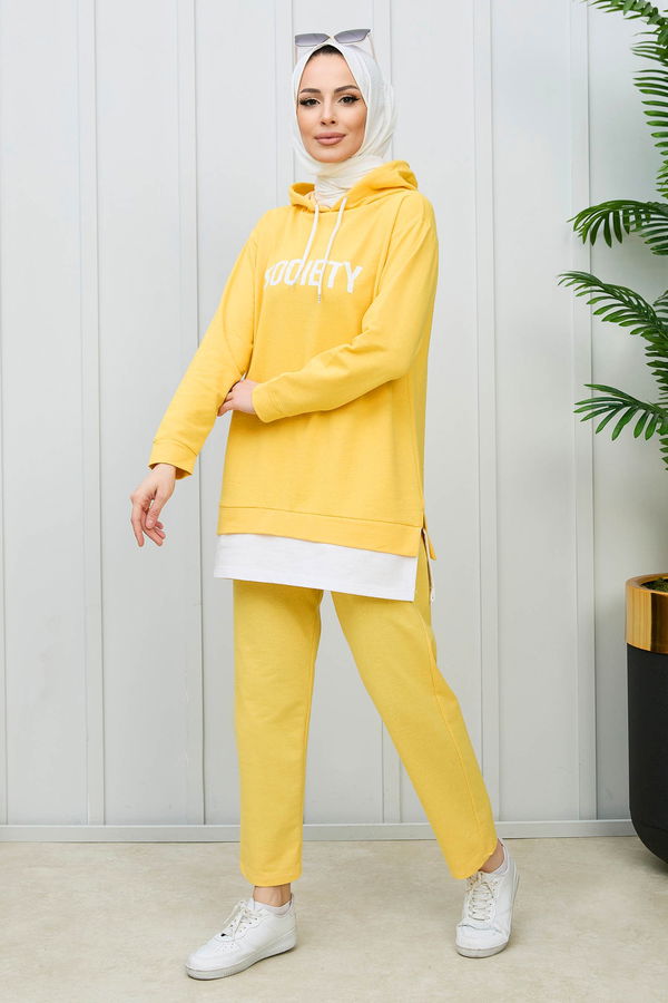 TUNIK PANTOLON Sarı - 3553 Sarı