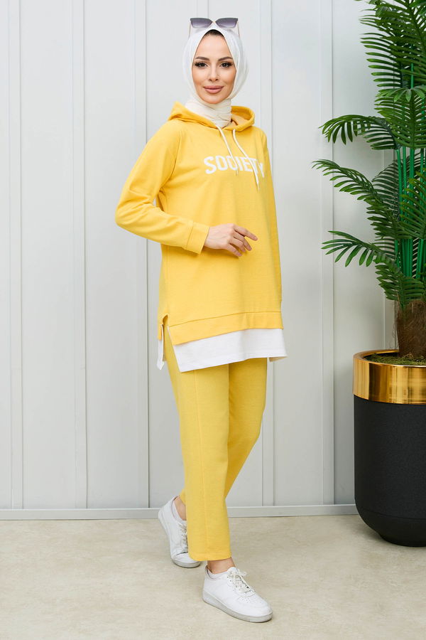 TUNIK PANTOLON Sarı - 3553 Sarı