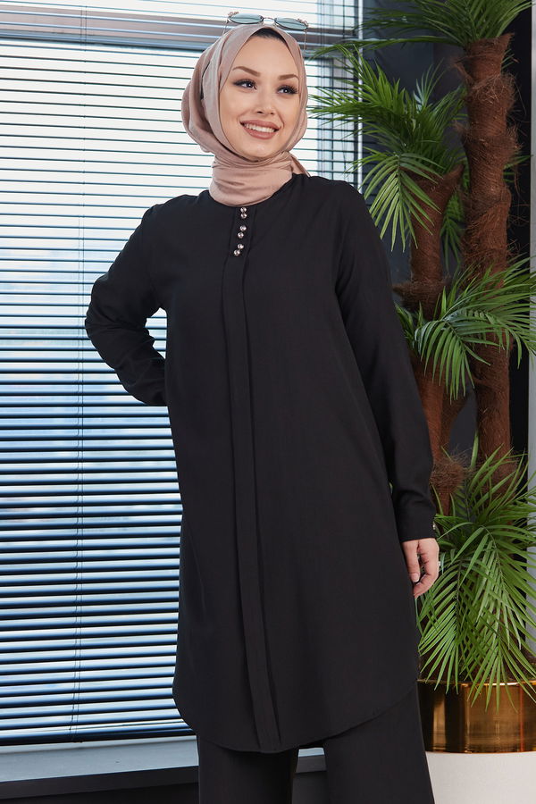 Tunık Pantolon Siyah - 3666