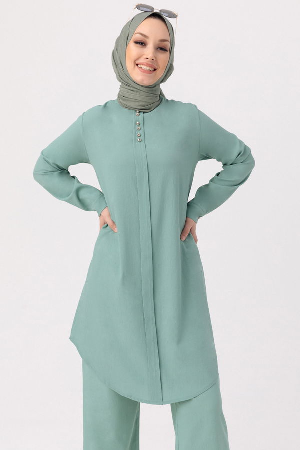Tunık Pantolon Yeşil - 3666