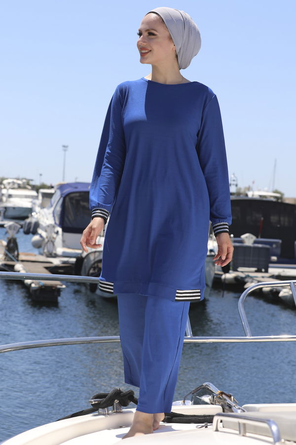 TUNIK PANTOLON Mavi - 3759