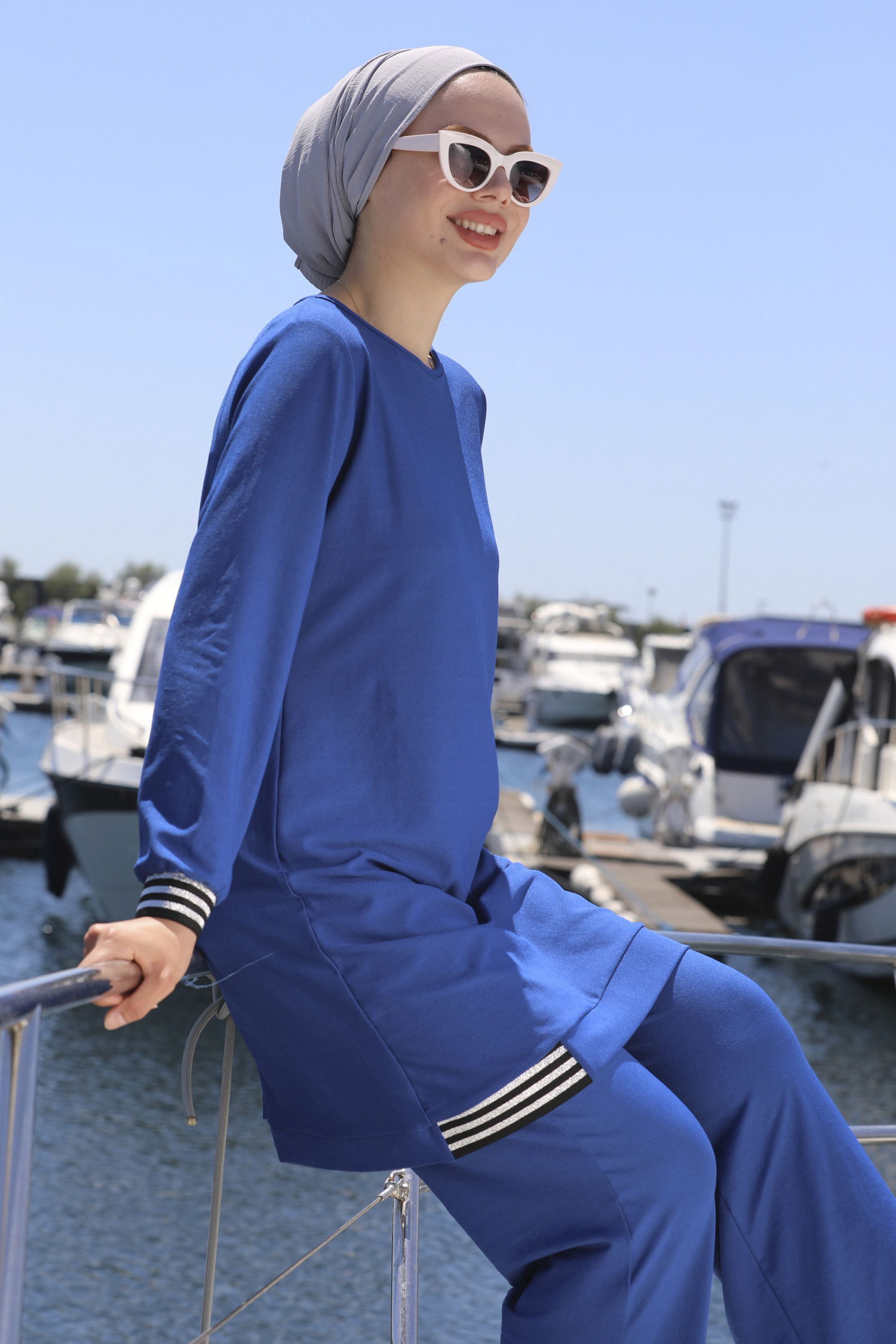 TUNIK PANTOLON Mavi - 3759