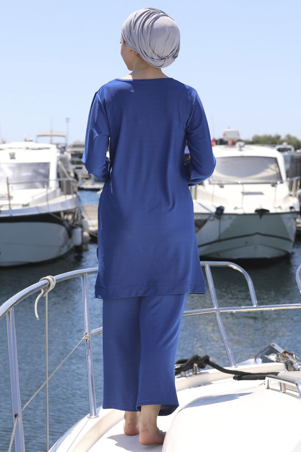 TUNIK PANTOLON Mavi - 3759