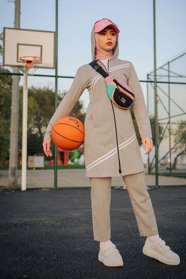 TUNIK PANTOLON Gri - 4117