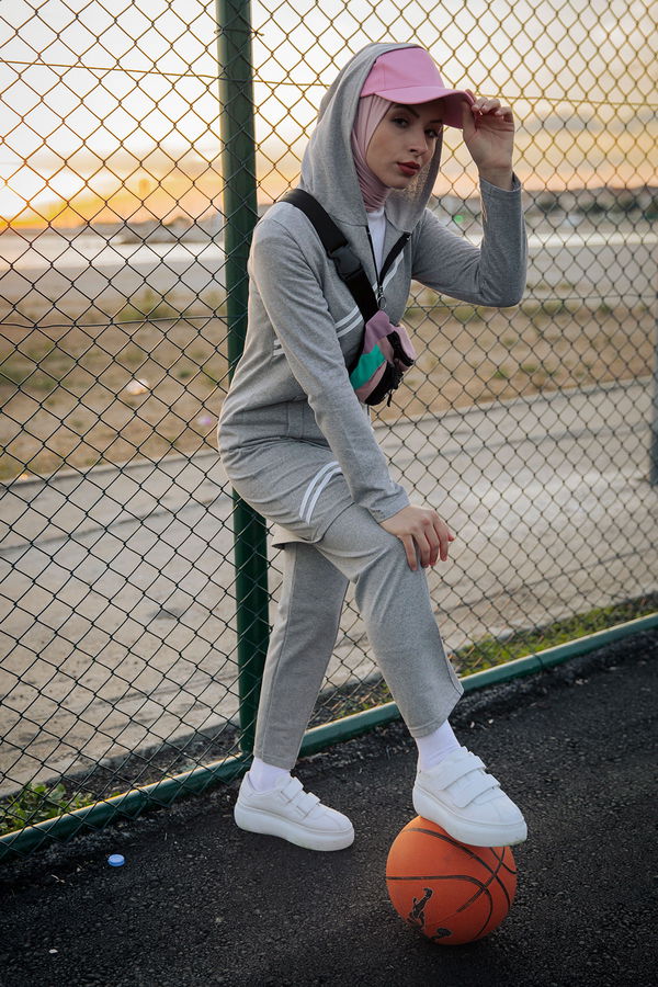 TUNIK PANTOLON Gri - 4117