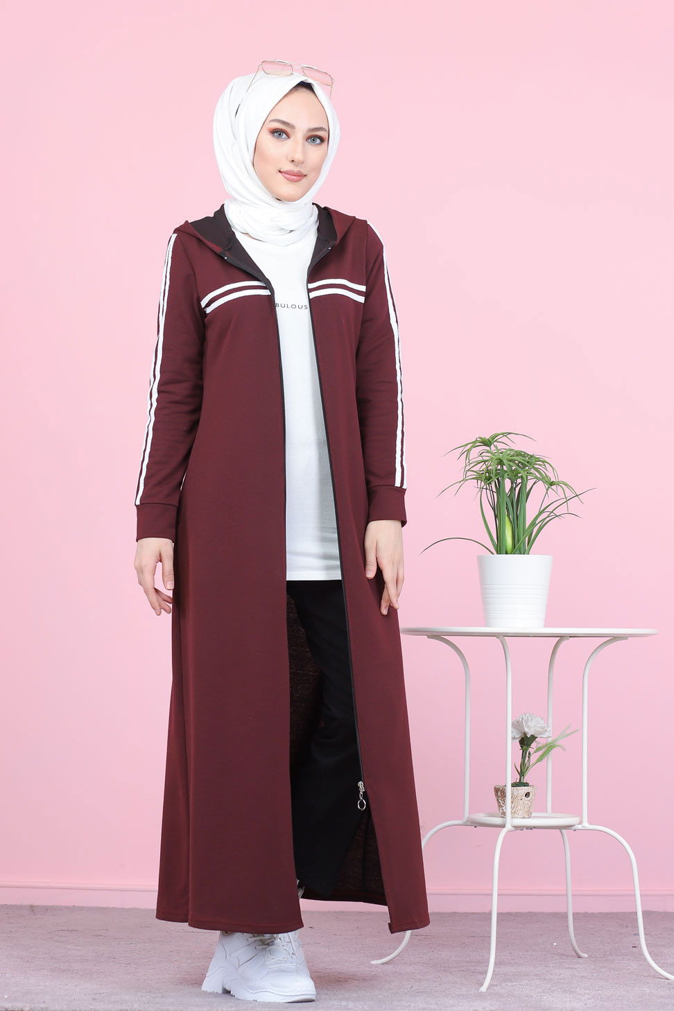 CEP DETAY FERACE Bordo - 4130
