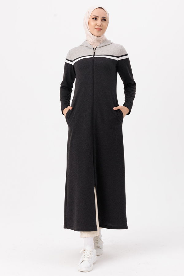 FERMUARLI TUNIK Antrasit - 4132