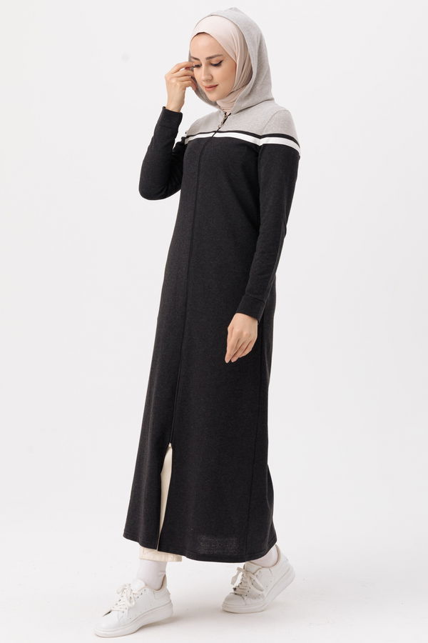 FERMUARLI TUNIK Antrasit - 4132