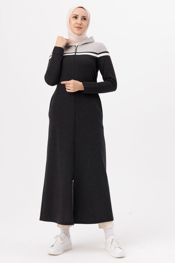 FERMUARLI TUNIK Antrasit - 4132