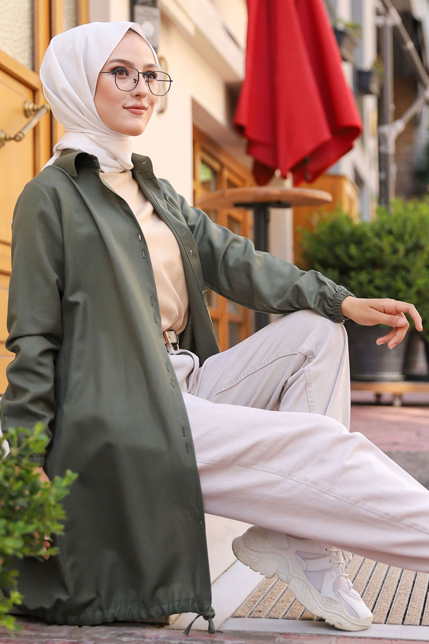 TUNIK Haki - 8359