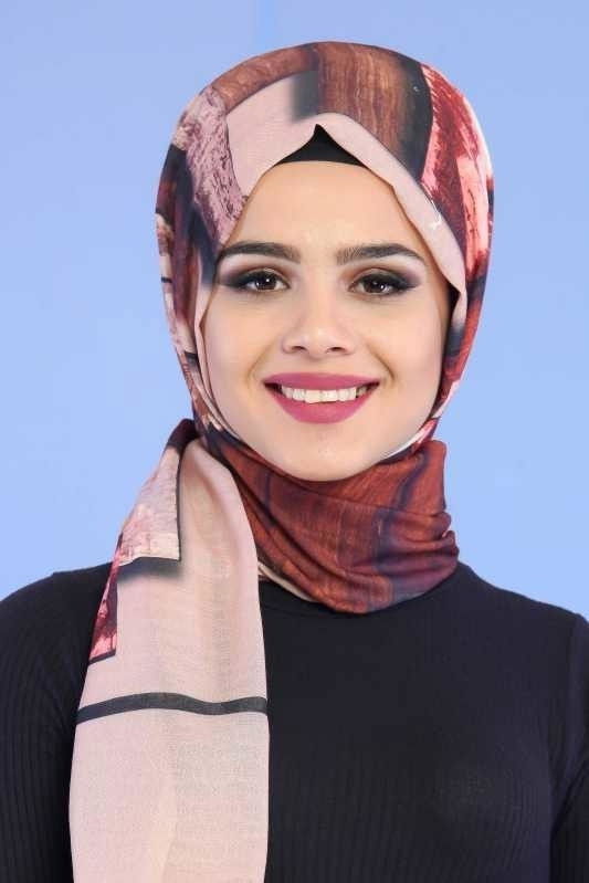 Şal Siyah Vizon - 6833
