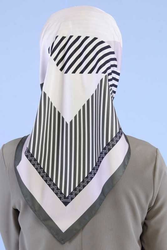 Şal Siyah Haki - 6855