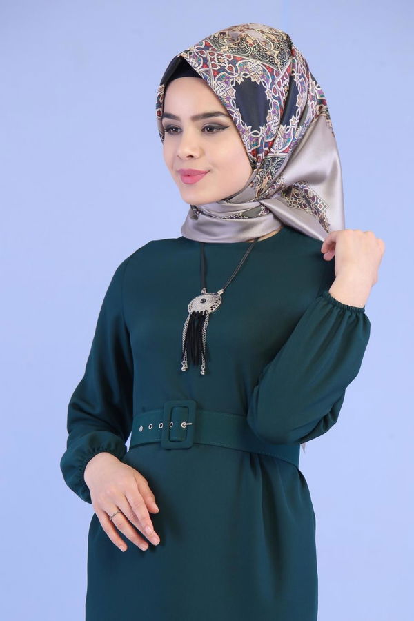 Elbise Kemer Zümrüt - 02 7018 Yeşil - 7018