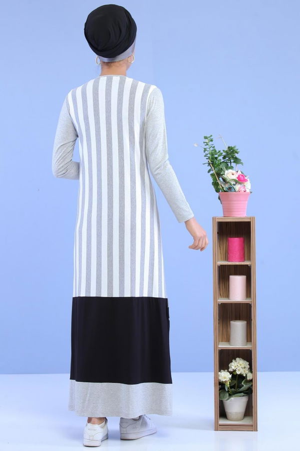 Hırka Jile Gri - 02 5121 Gri - 5121 GRİ