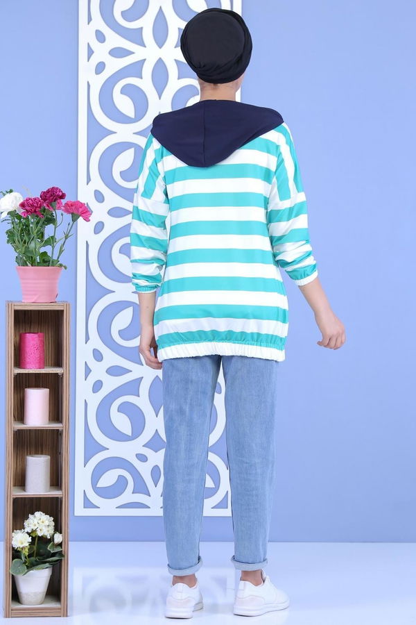 Hırka Tunik Yeşil - 02 5123 Yeşil - 5123