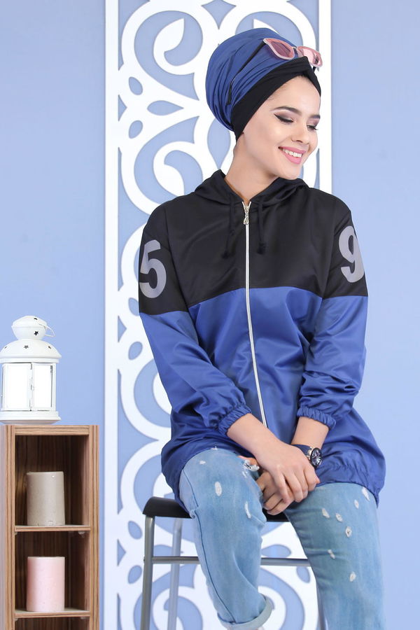 Spor Kap Saks - 02 7156 Mavi - 7156