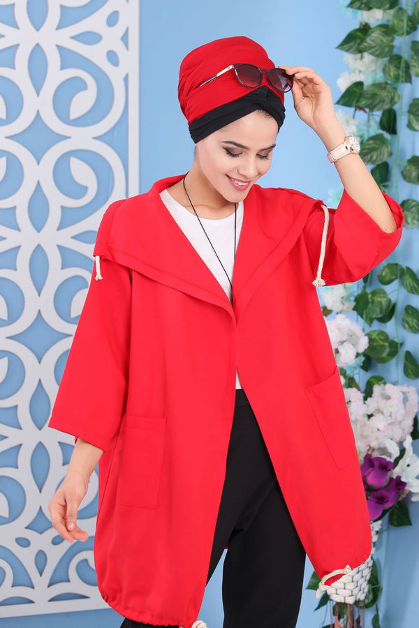Baskılı Kap Kırmızı - 02 7188 Kırmızı - 7188