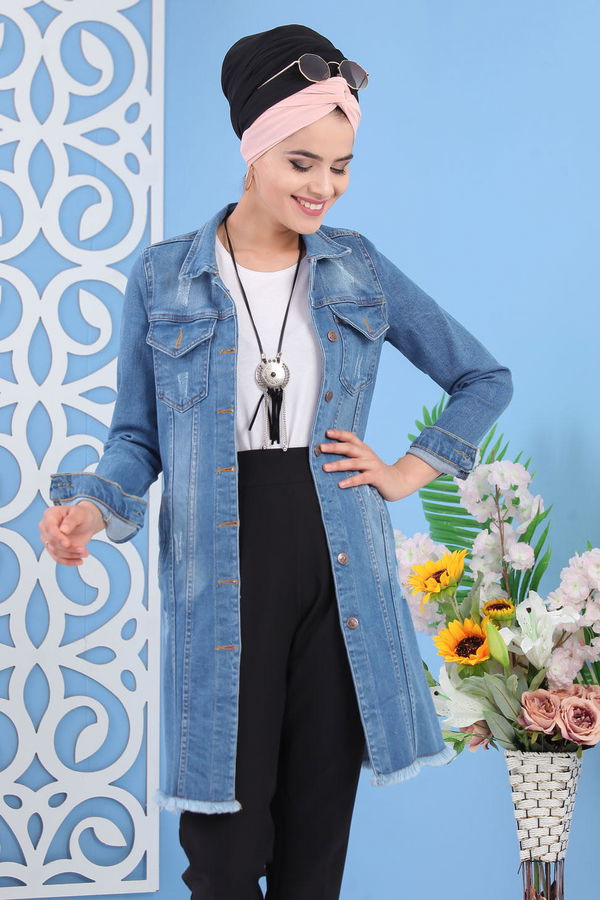 Kot Ceket Mavi - 02 7238 Mavi - 7238
