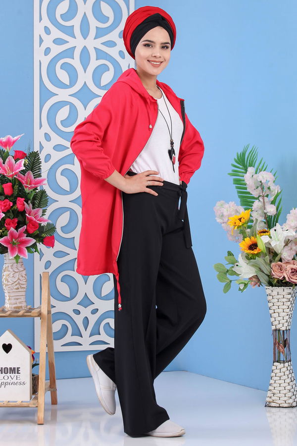 Bol Paça Pantolon - Siyah 02 6396 Siyah - 6396