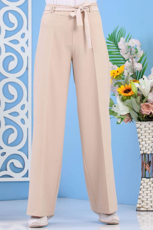 Bol Paça Pantolon Bej - 6396