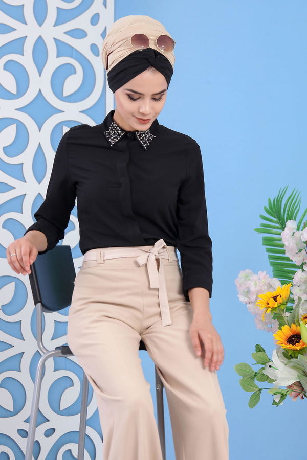 Bol Paça Pantolon Bej - 6396