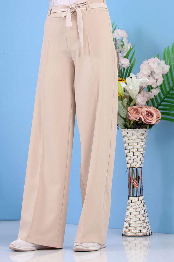 Bol Paça Pantolon Bej - 6396