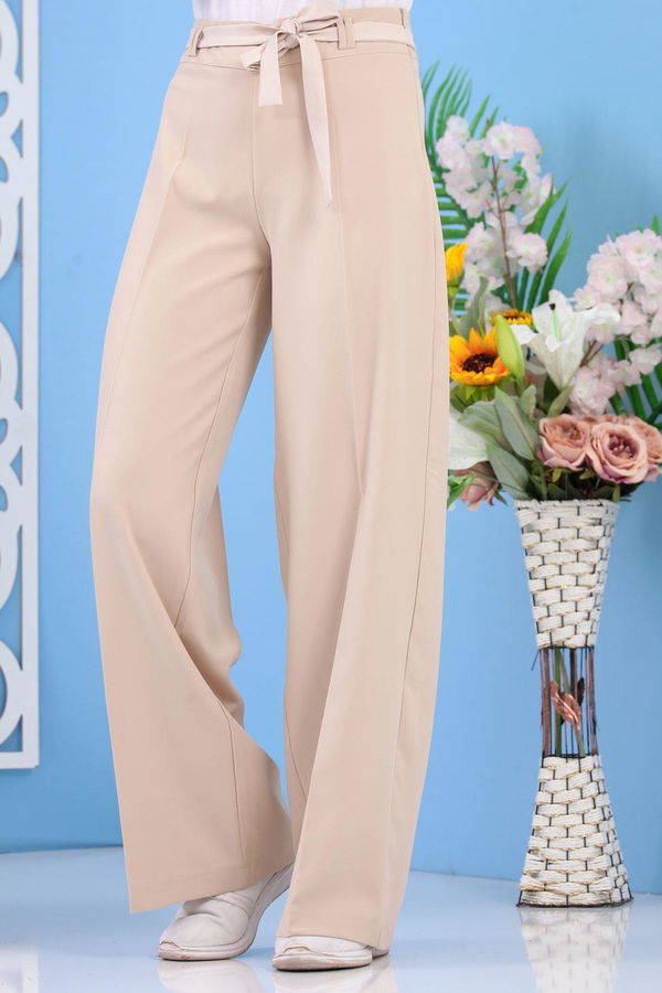 Bol Paça Pantolon Bej - 6396