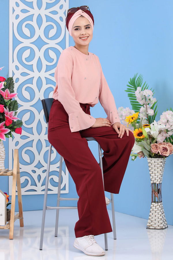 Bol Paça Pantolon - Bordo 02 6396 Bordo - 6396 BORDO