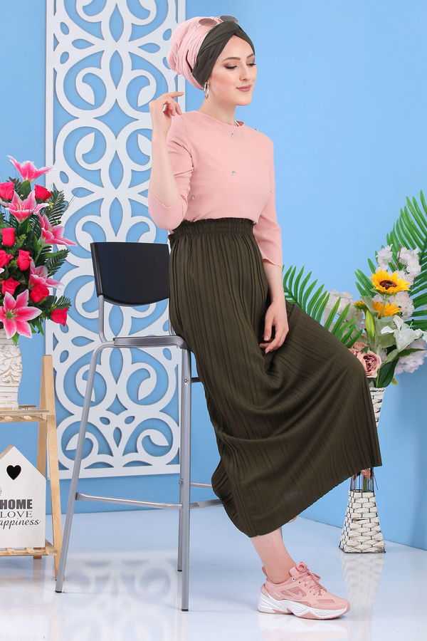 Etek Haki - 02 7259 Haki - 7259