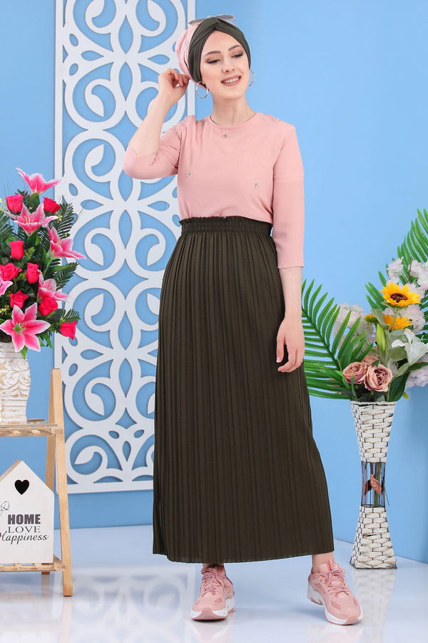 Etek Haki - 02 7259 Haki - 7259