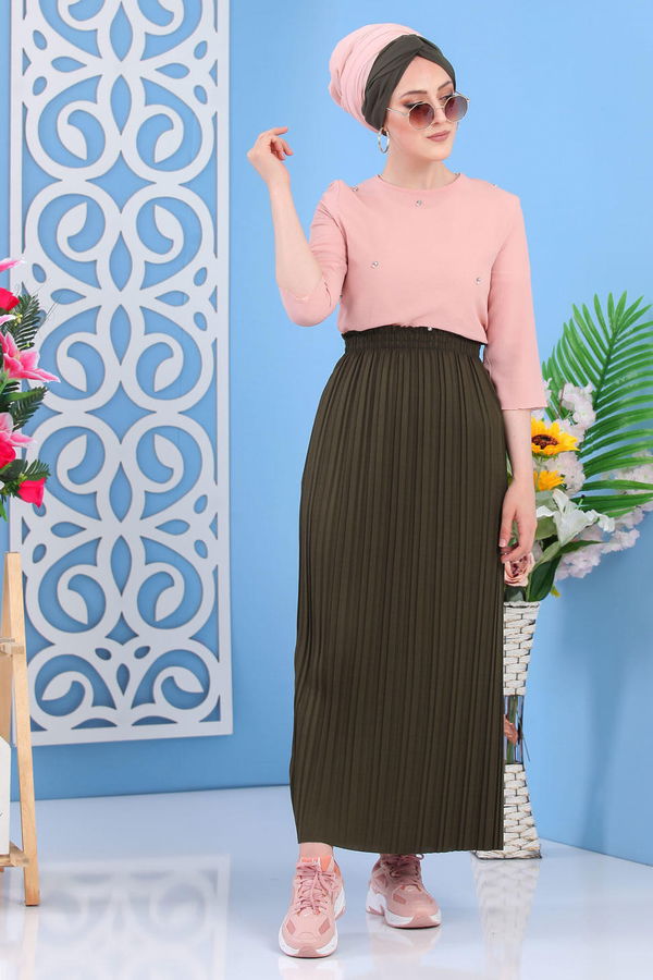 Etek Haki - 02 7259 Haki - 7259