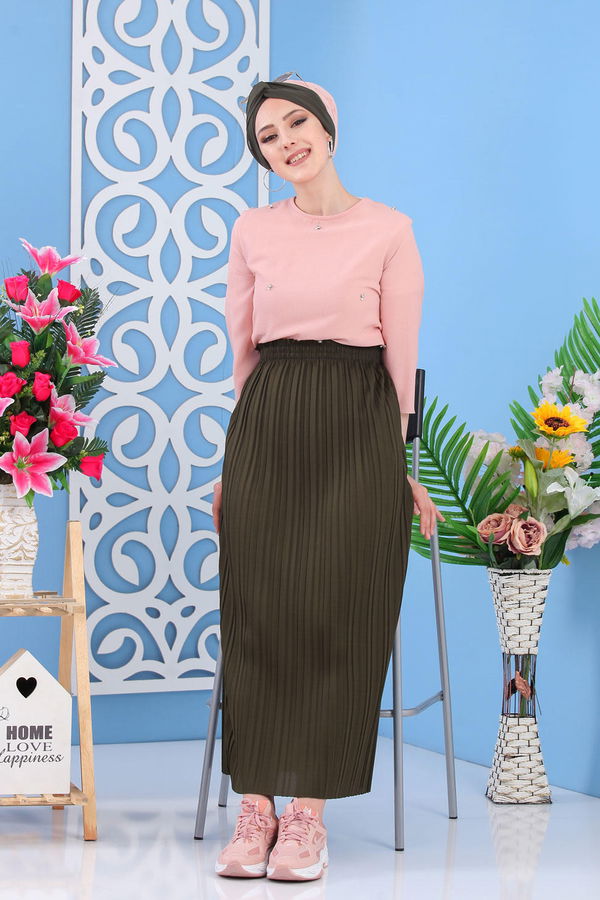 Etek Haki - 02 7259 Haki - 7259