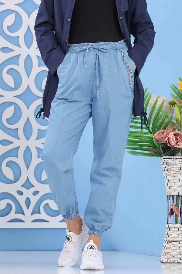 Spor Kot Pantolon Mavi - 02 7267 Mavi - 7267
