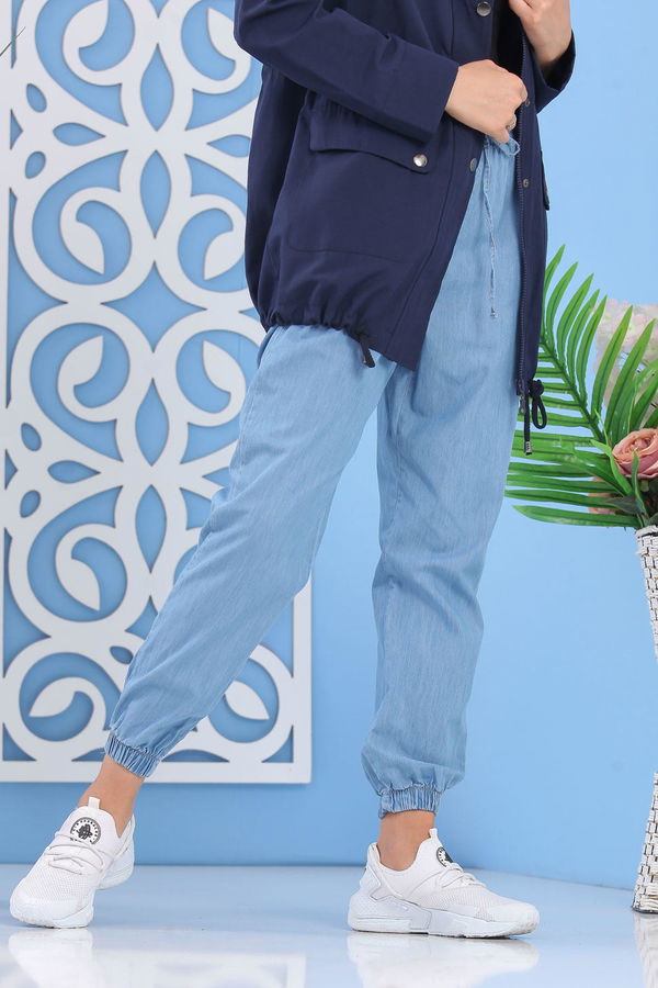 Spor Kot Pantolon Mavi - 02 7267 Mavi - 7267
