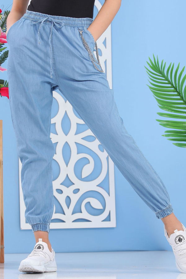 Spor Kot Pantolon Mavi - 02 7267 Mavi - 7267