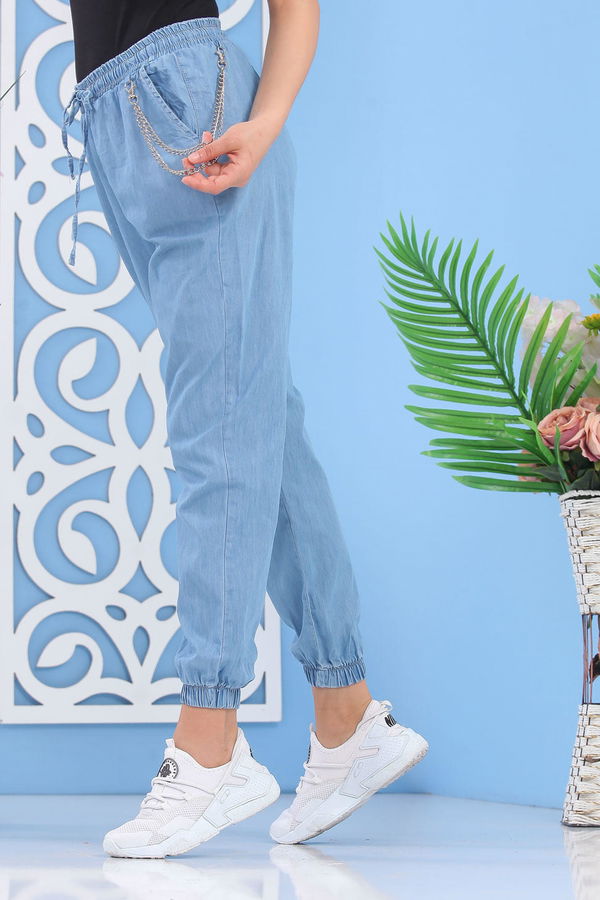 Spor Kot Pantolon Mavi - 02 7267 Mavi - 7267