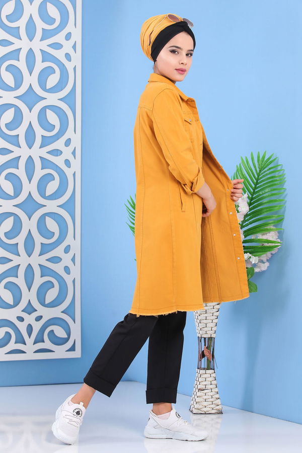 Kot Ceket Hardal - 02 6693 Sarı - 6693