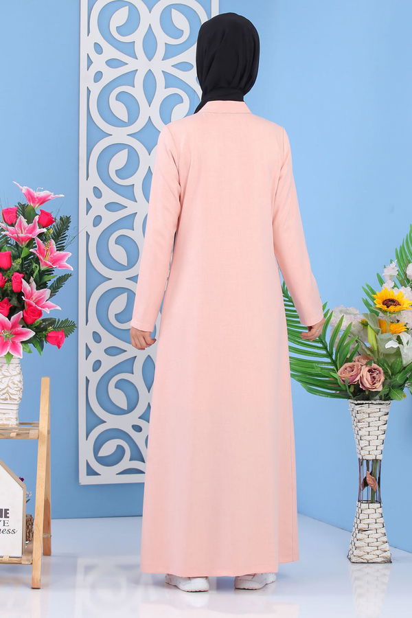 İşlemeli Kap Somon - 02 0857 Lila - 857