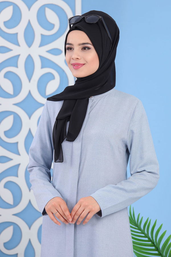 İşlemeli Kap Mavi - 02 0857 Mavi - 857