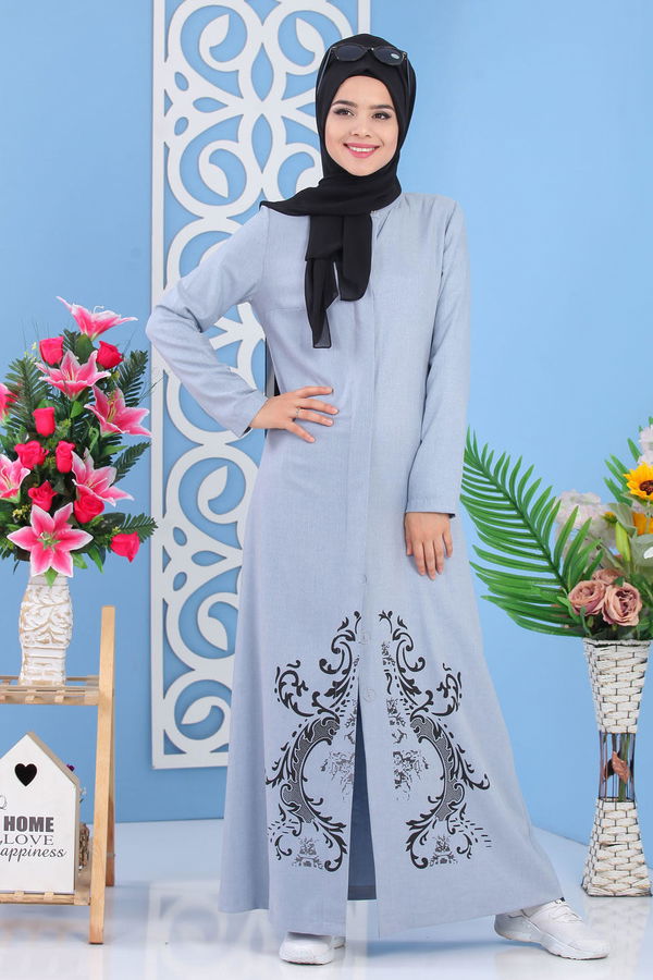 İşlemeli Kap A.mavi - 02 0857 Mavi - 857