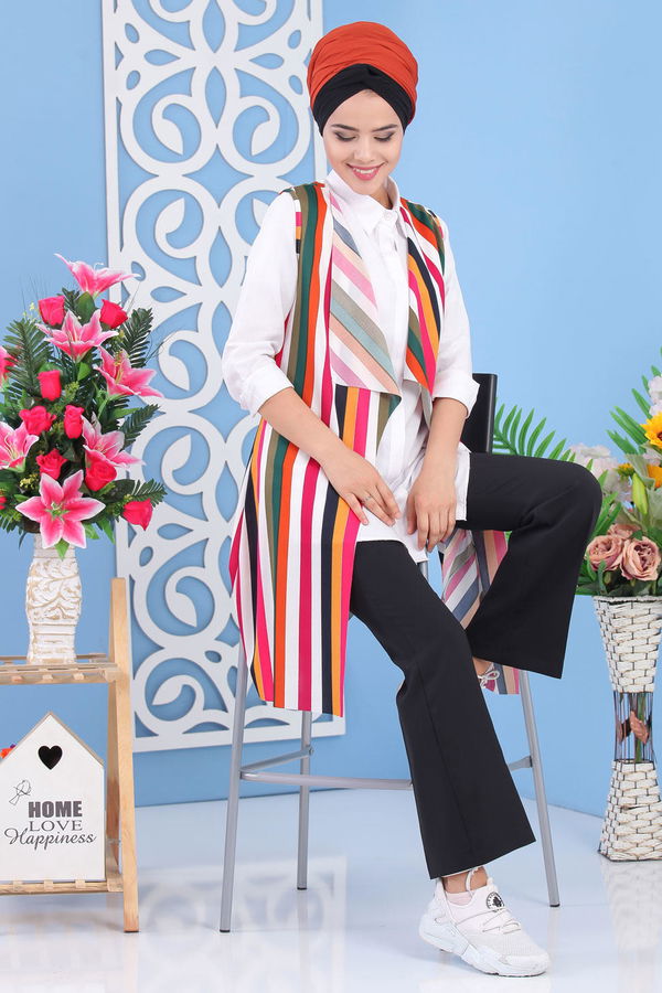 Yelek Renkli - 03 5145 çok Renkli - 5145