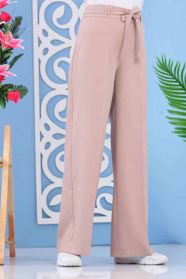 Bol Paça Pantolon - Vizon 02 6396 Vizon - 6396 VİZON