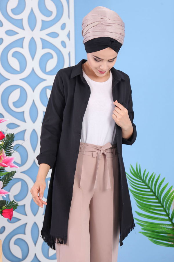 Bol Paça Pantolon - Vizon 02 6396 Vizon - 6396 VİZON