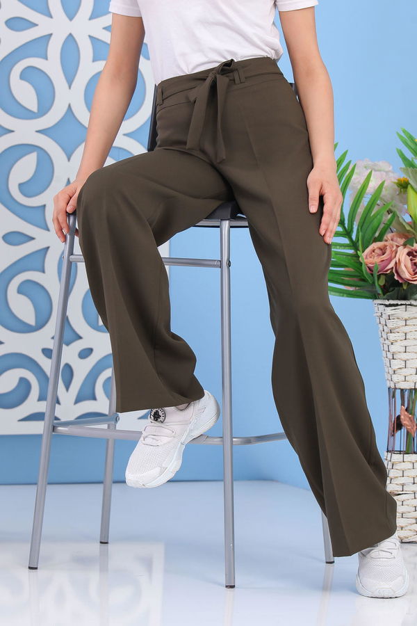 Bol Paça Pantolon - Haki 02 6396 Haki - 6396 HAKİ