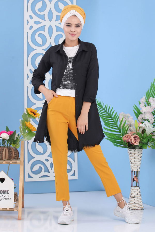 Pantolon Hardal - 02 6926 Sarı - 6926