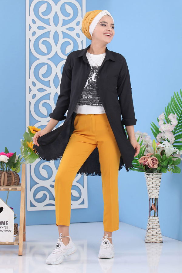 Pantolon Hardal - 02 6926 Sarı - 6926