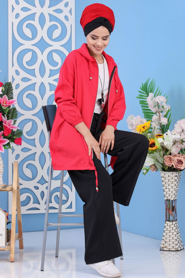Bol Paça Pantolon - Siyah 02 6396 Siyah - 6396