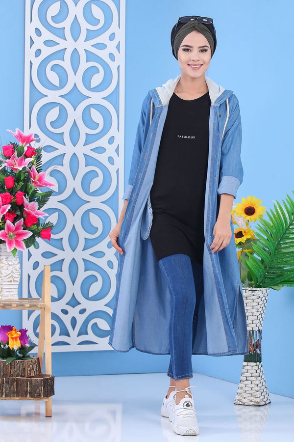 Kot Kap Mavi - 02 7375 Mavi - 7375 MAVİ