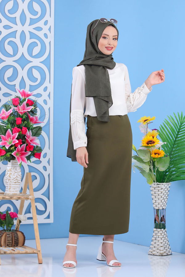 Etek Haki - 02 7408 Haki - 7408